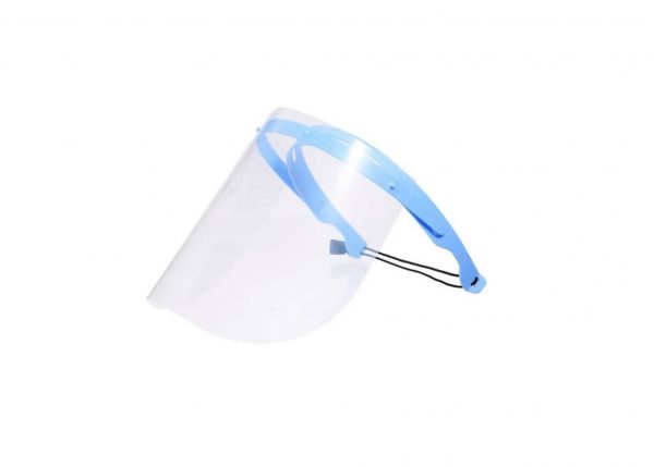 protective face shield adjustable light weight anti-fog coating