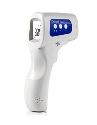 Touchless thermometer hands free