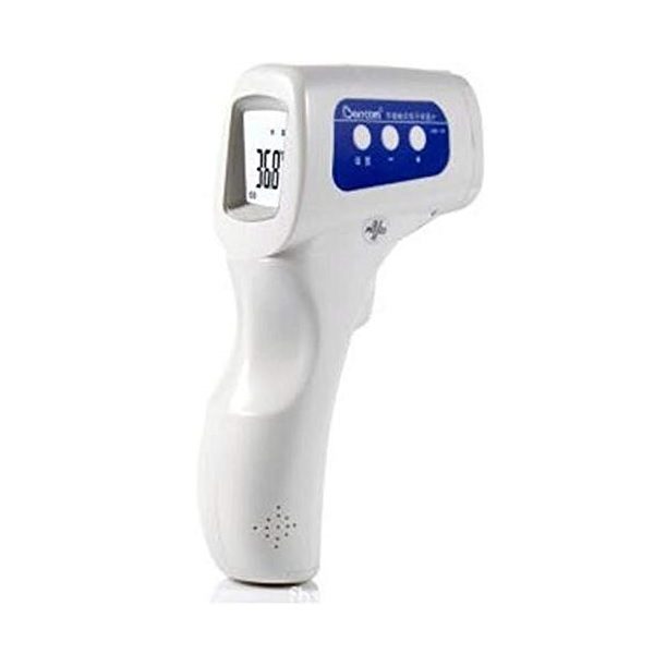 Touchless thermometer hands free