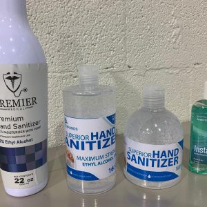 Gel Hand Sanitizer alcohol based ethyl vitamin e