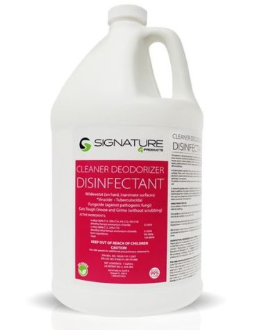 signature g cleaner deodorizer disinfectant concentrate